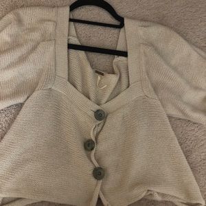 Free people bell sleeve sweater